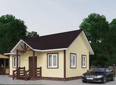 Купить дом 8 на 8 в Большом Камне цена от 843454 руб
