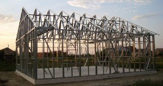 Строительство из ЛСТК Большой Камень цена от 9372 руб. м2