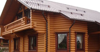 Строительство дома из оцилиндрованного бревна в Большом Камне - от 135370 рублей