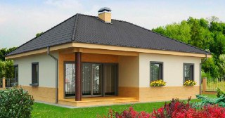 Строительство одноэтажных домов Большой Камень цена от 23950 руб. м2